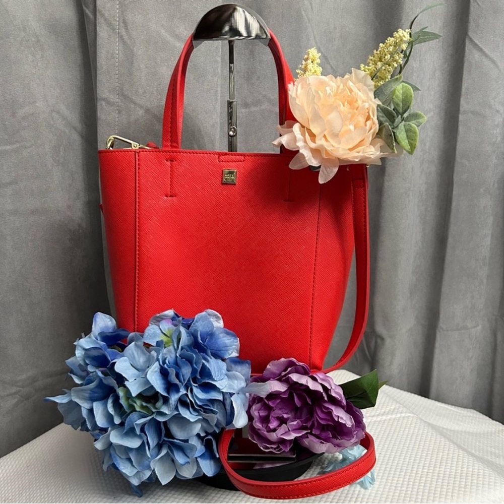 Kate Landry Handbag in Reddish-Orange